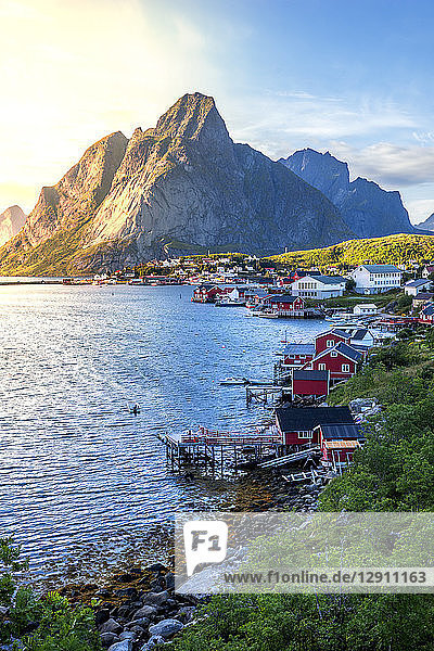 Norway Lofoten Islands Moskenesoy Reine