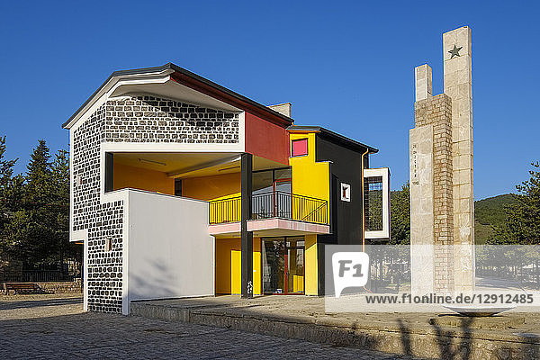 Albania  Qark Korca  Voskopoje  Information Centre