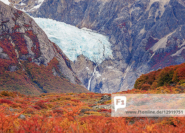 Piedras-Blancas-Gletscher  Los-Glaciares-Nationalpark  UNESCO-Welterbe  Provinz Santa Cruz  Patagonien  Argentinien  Südamerika