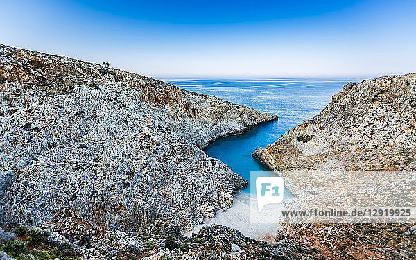 Seitan Limania Beach  Akrotiri  Kreta  Griechische Inseln  Griechenland