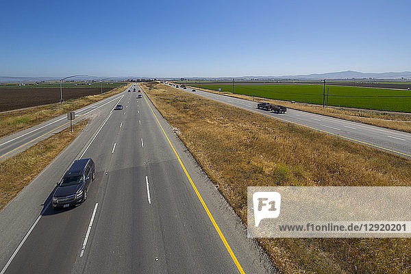 View of Highway 101  near Monterey  California  United States of America  North America