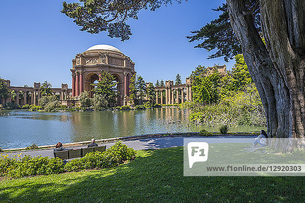 View of Palace of Fine Arts Theatre  San Francisco  California  United States of America  North America