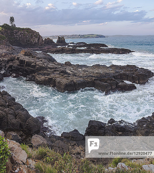 The Cathedral Rocks along the Grand Pacific Drive  Kiama  New South Wales  Australia  Pacific