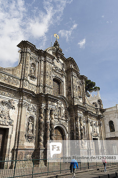 Kirche La Compania de Jesus  UNESCO-Weltkulturerbe  Quito  Ecuador  Südamerika
