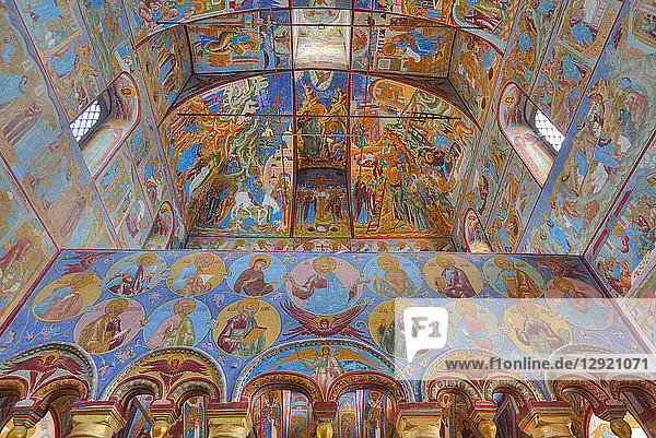 Frescoes Resurrection of Christ Gate Church Kremlin Rostov Veliky Golden Ring Yarsolavl Oblast Russia