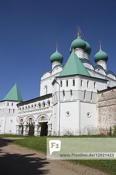Torkirche  Boris-und-Gleb-Kloster  Borisoglebski  Goldener Ring  Gebiet Jaroslawl  Russland