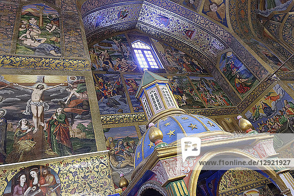 Die armenische Kathedrale des Heiligen Erlösers  Isfahan  Iran  Naher Osten