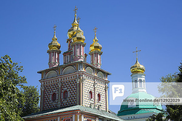 Kirche St. Johannes der Täufer  Dreifaltigkeitskloster St. Sergius  UNESCO-Weltkulturerbe  Sergiev Posad  Russland  Europa