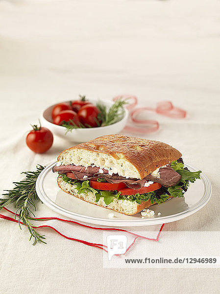 Roastbeef-Sandwich