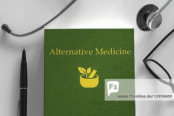 Medizinisches Buch über alternative Medizin