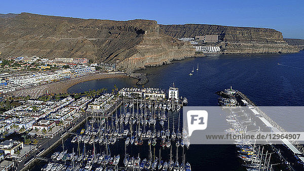 Spain  Canary Islands Gran Canaria. Puerto de Mogan