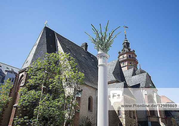 Nikolaikirche in Leipzig  Sachsen  BRD