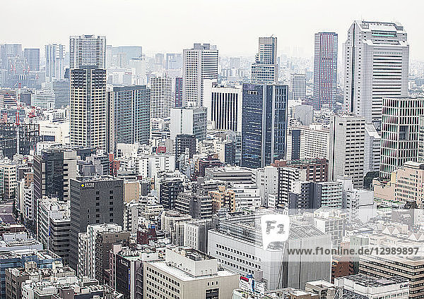 Hochhäuser in Tokio  Japan