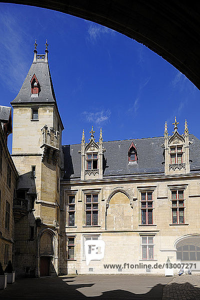 France,  Paris,  Hotel de Sens,  head office of the Forney Library in the Marais District