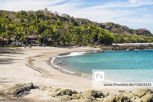 Strand Montezuma  Nicoya-Halbinsel  Puntarenas  Costa Rica