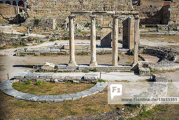 Ancient Roman Agora  Athens  Attica Region  Greece