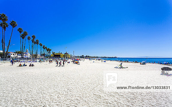 Santa Cruz Beach  Santa Cruz  Kalifornien  Vereinigte Staaten von Amerika