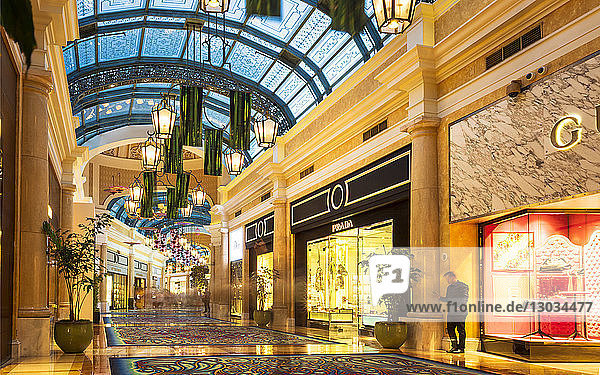 Inside Bellagio  The Strip  Las Vegas Boulevard  Las Vegas  Nevada  United States of America  North America