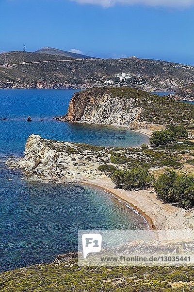Livadi Liginou Strand  Patmos  Dodekanes  Griechische Inseln  Griechenland