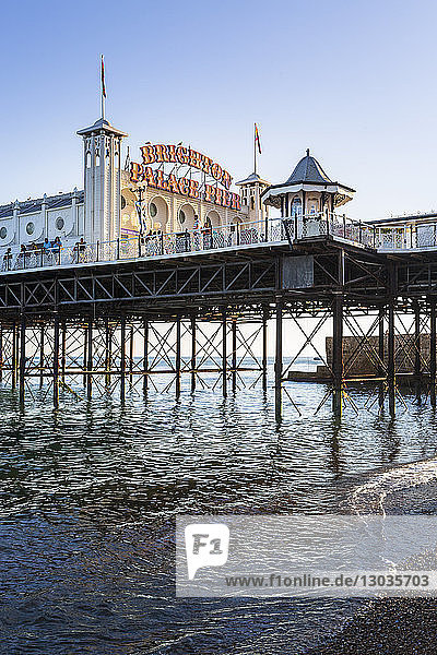 Brighton Palace Pier  East Sussex  England  Vereinigtes Königreich