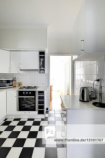 Interieur einer modernen Küche zu Hause