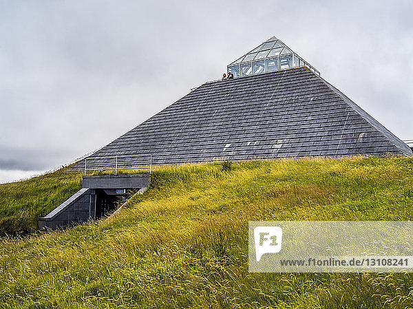 Ceide Fields Neolithic Site  die größte steinzeitliche Fundstätte der Welt; Killala  Grafschaft Mayo  Irland