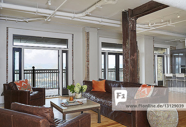 Interior of living room