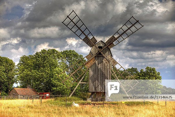 Windmühle Himmelsberga Öland Götaland Schweden Europa