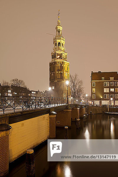 Montelbaanstoren  Amsterdam  Netherlands