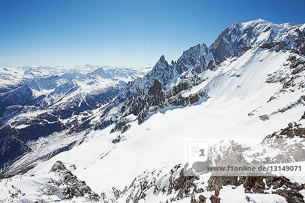 Mont Blanc  Helbronner  Chamonix  Italy