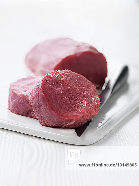 Raw Fillet Steak
