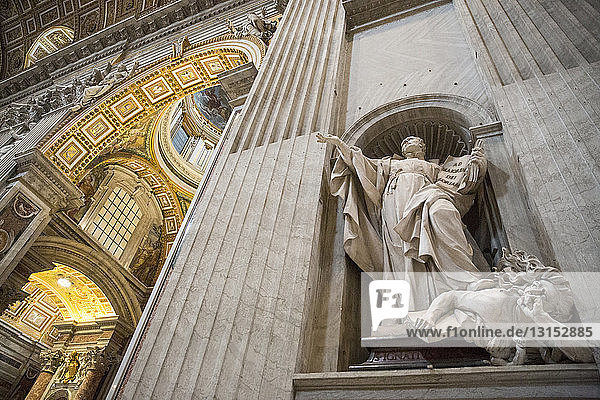 St Peter's Basilica interior  Vatican City