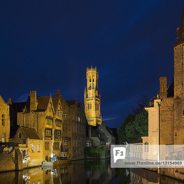 Grachten von Brügge und Belfort  Belgien