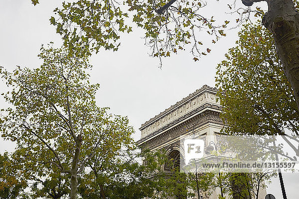 Arc de Triomphe  Paris  Frankreich