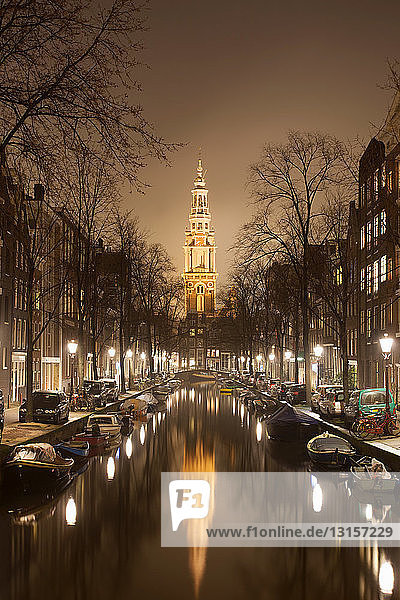 Zuiderkerk (Südkirche) von Groenburgwal  Amsterdam  Niederlande