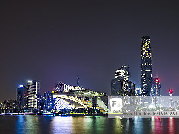 Internationales Finanzzentrum Guangzhou  Guangzhou  China.