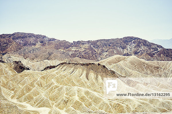Blick auf Zabriskie Point  Death Valley  Kalifornien  USA