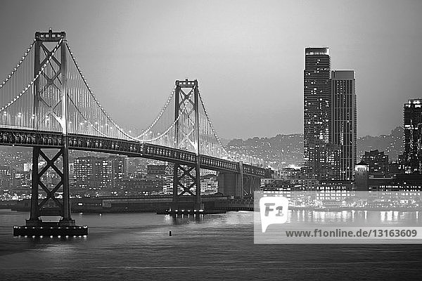 Bay Bridge  San Francisco  California  USA