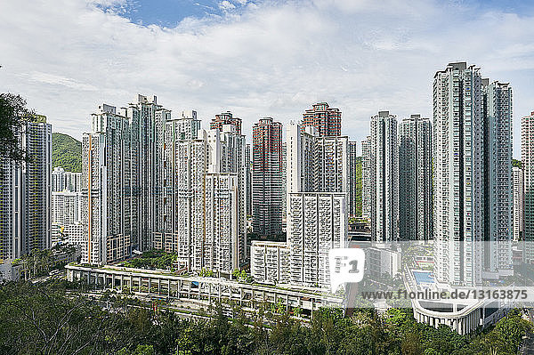 Stadtbild  Tseung Kwan O  Hongkong
