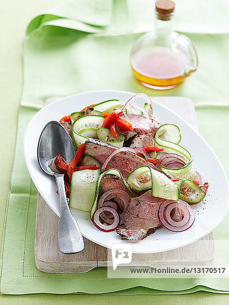 Teller mit Lammsalat