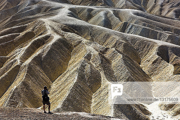USA  Kalifornien  Death Valley  Zabriskie Point  Fotograf