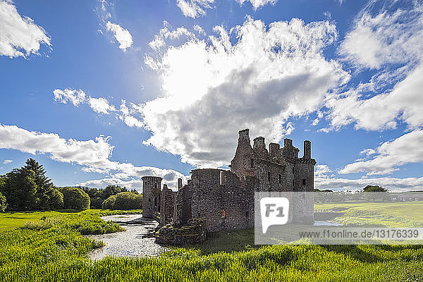 Großbritannien  Schottland  Dumfries und Galloway  Schloss Caerlaverock