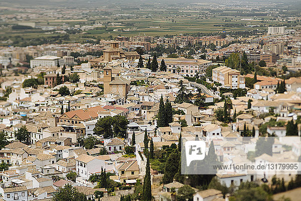 Spain Granada cityscape