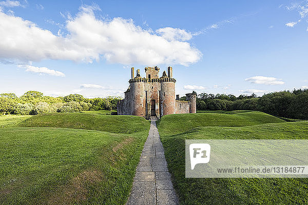 Großbritannien  Schottland  Dumfries und Galloway  Schloss Caerlaverock