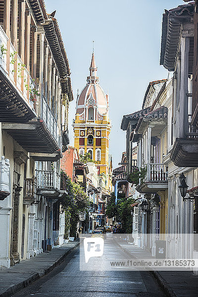 Kolumbien  Cartagena  Altstadt  Koloniale Architektur