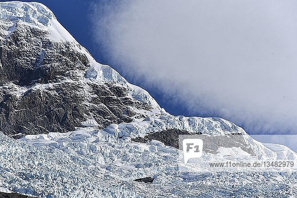 Gletscher im Nationalpark Parque Nacional Los Glaciares  Argentinien  Patagonien  Südamerika