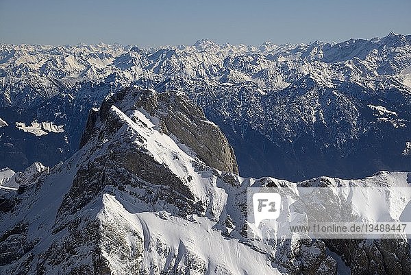 Mt. Altmann  2436 m  Appenzeller Alpen  Kanton Appenzell-Ausserrhoden  Schweiz  Europa