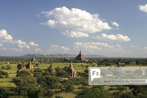 Temple ruins  Bagan  Myanmar (Burma)