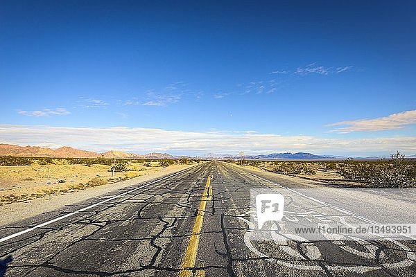 Historic Route 66 Ludlow California USA North America