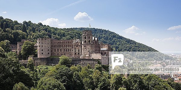 Heidelberger Schloss  Schlossruine  Heidelberg  Baden-WÃ¼rttemberg  Deutschland  Europa